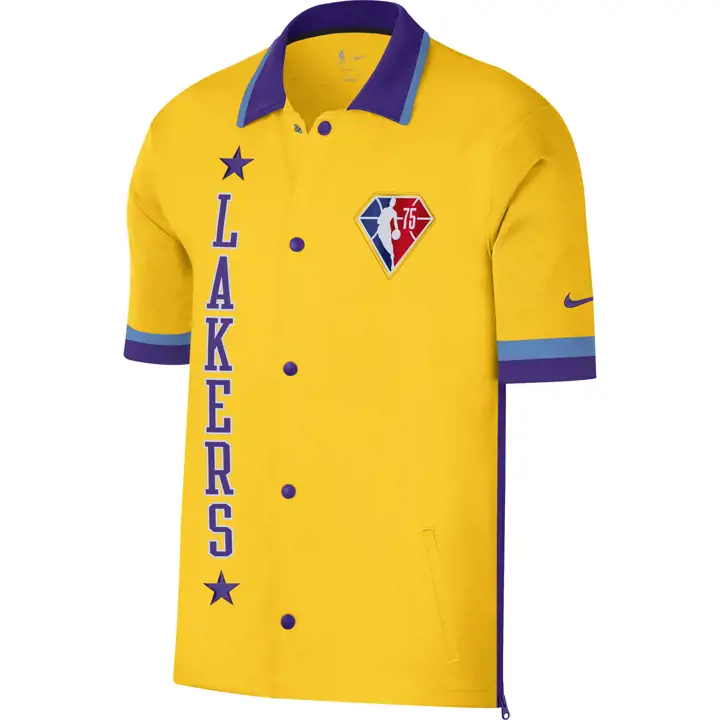 Veste d'échauffement Los Angeles Lakers NBA MixTape JAUNE