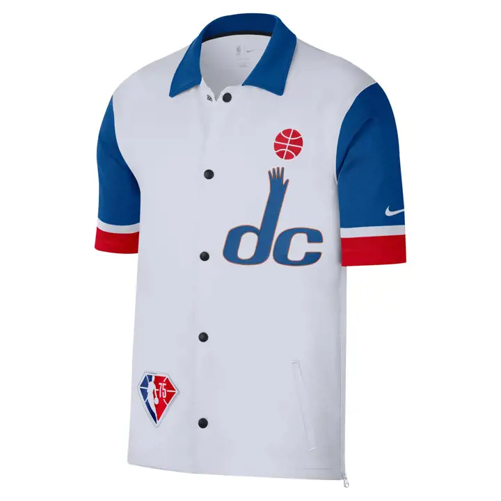 Veste d'échauffement Washington Wizards NBA MixTape BLANCHE