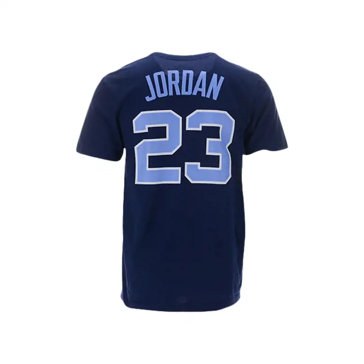 T-shirt NC Tar Heel NCAA Michael Jordan marine
