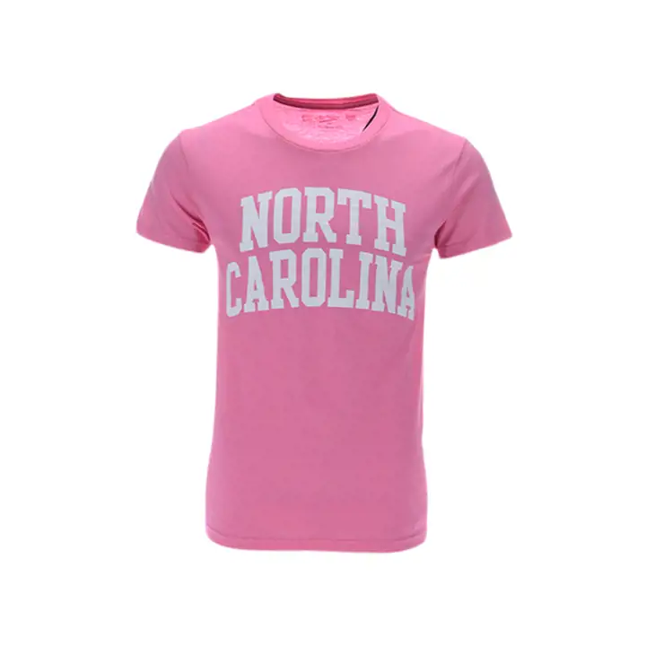 T-shirt rose avec arche North Carolina Tar Heels NCAA 2F