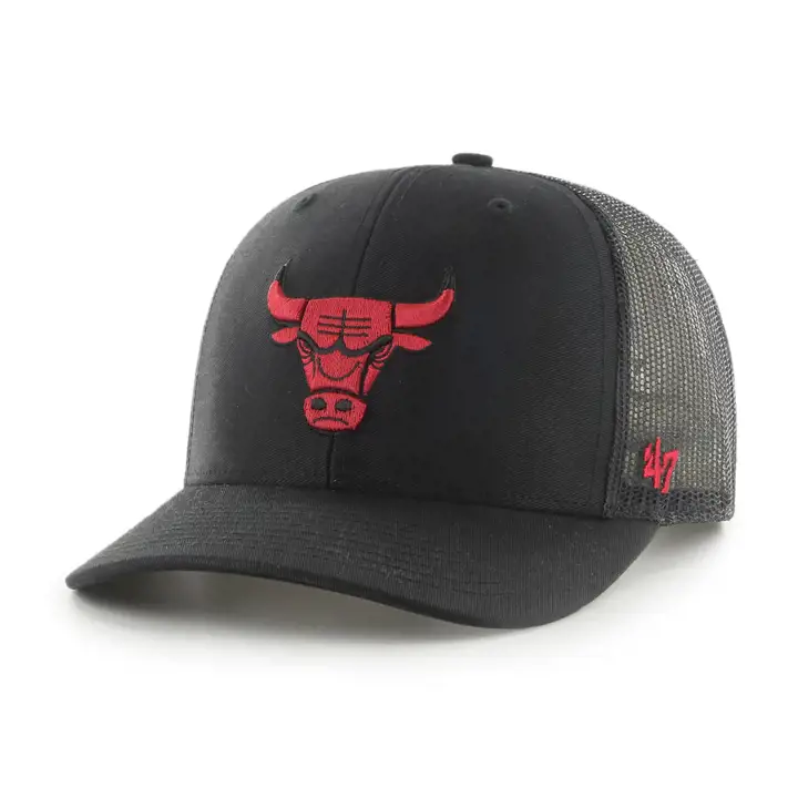 Casquette Trucker NBA Chicago Bulls noire '47 blk