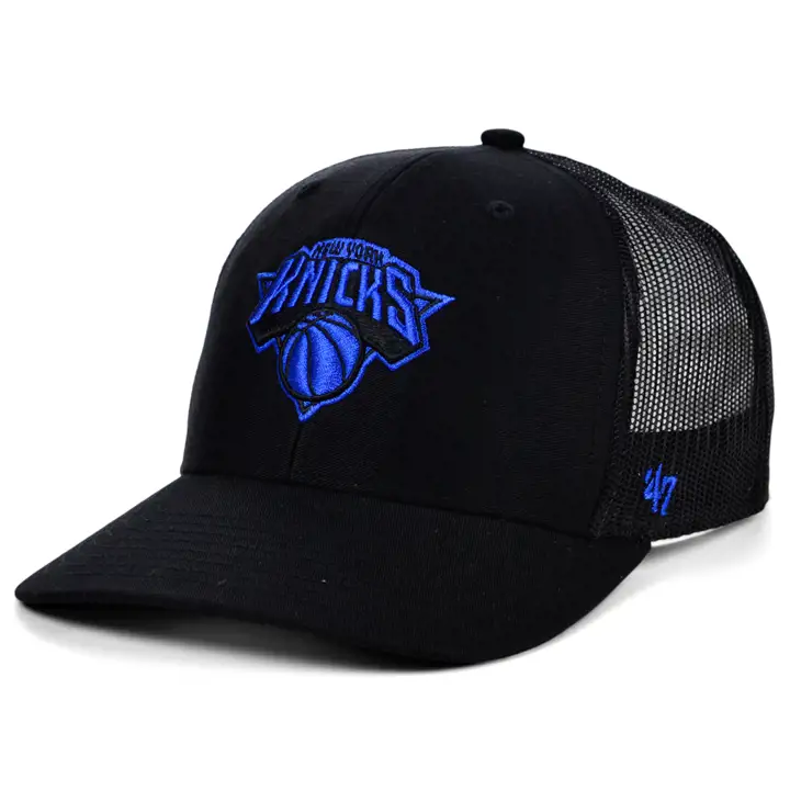 New York Knicks NBA Noir Casquette trucker '47
