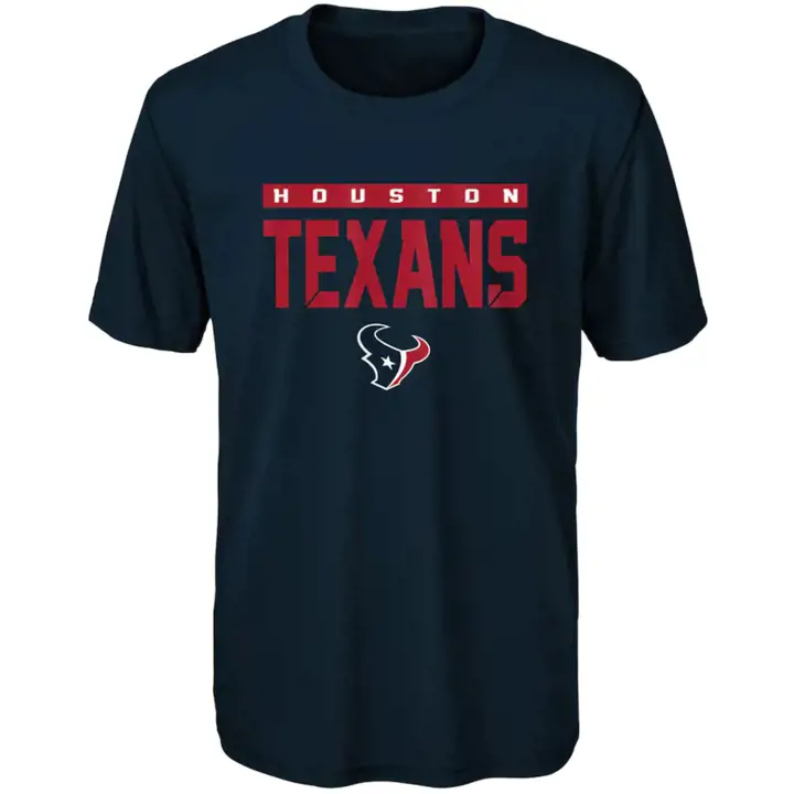 T-shirt Entraînement NFL Enfant Houston Texans 21 Marine