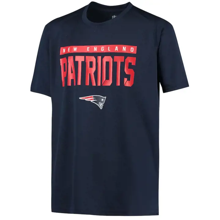T-shirt d'entraînement NFL Youth des New England Patriots 21 Marine