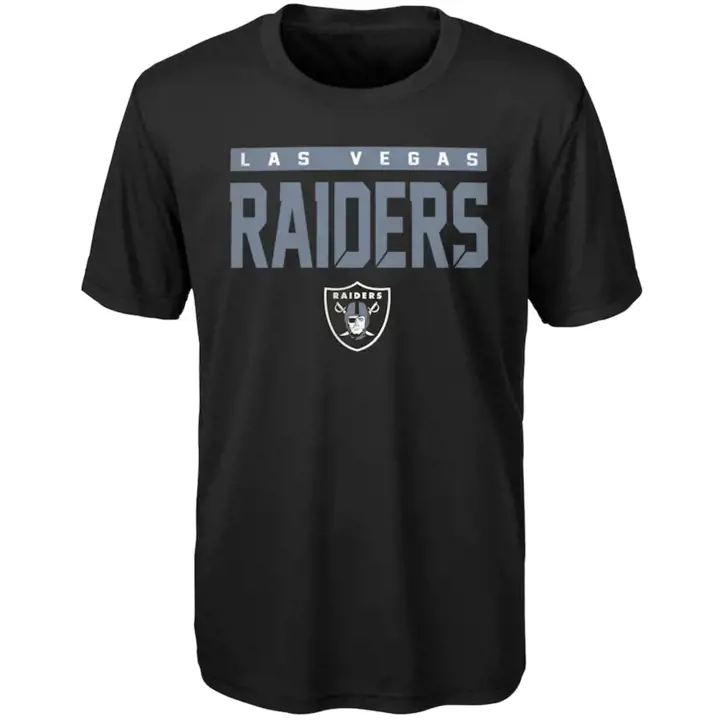 T-shirt enfant Las Vegas Raiders NFL Training Camp 21 noir