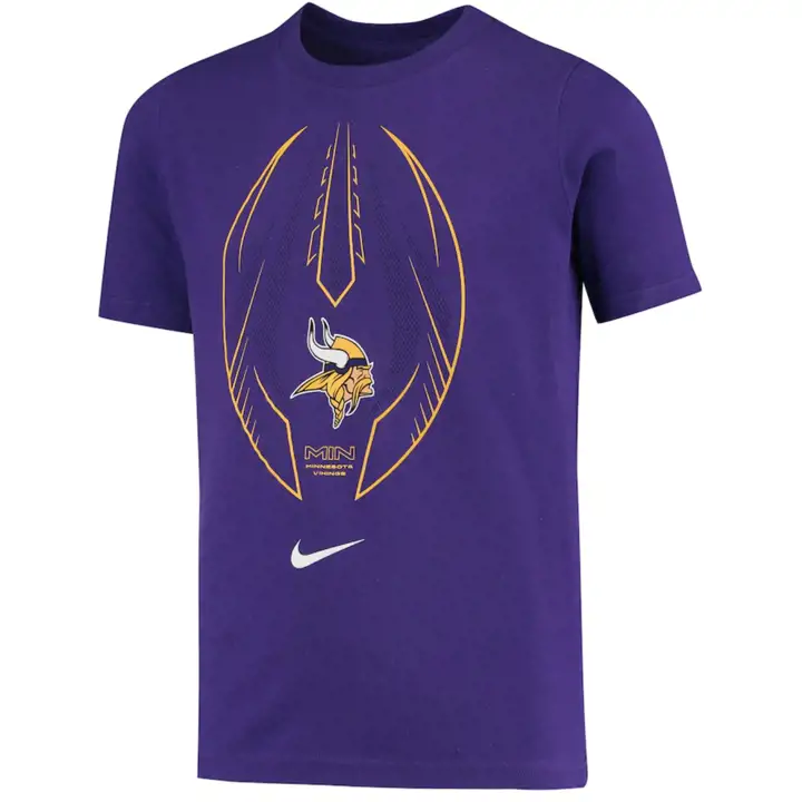 T-shirt Enfant NFL Minnesota Vikings Icône 21 ans violet