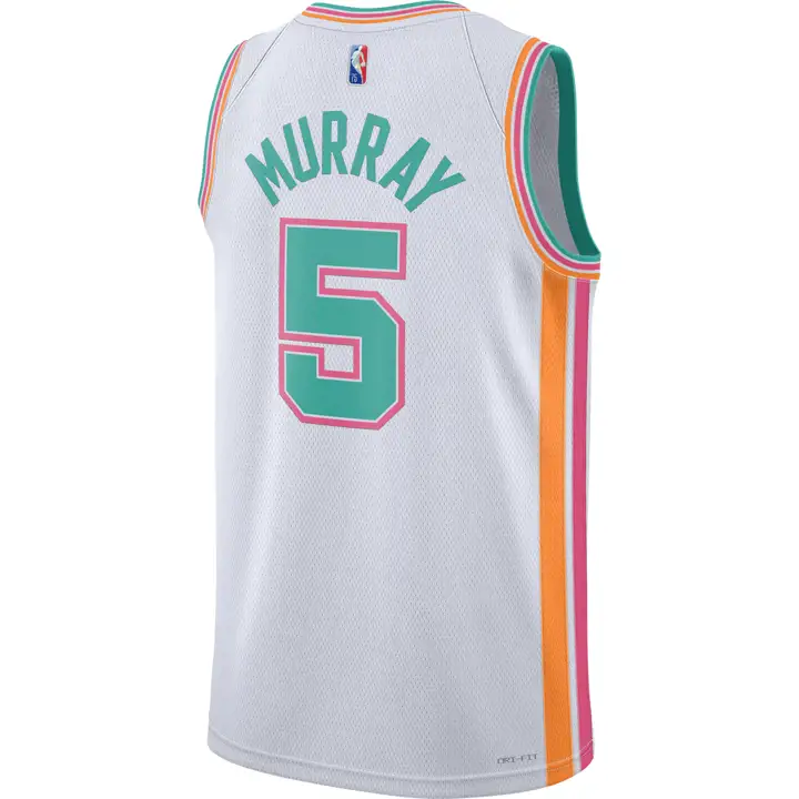 Maillot Swingman SPURS NBA Mixtape 21 Dejounte Murray BLC