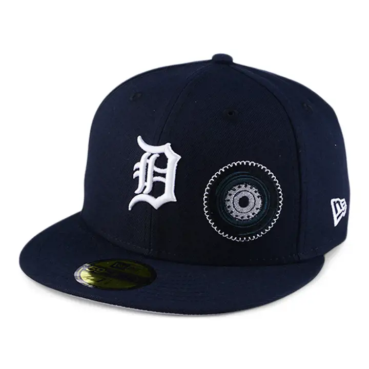 CASQUETTE 59FIFTY MLB DES DETROIT TIGERS BLEU MARINE