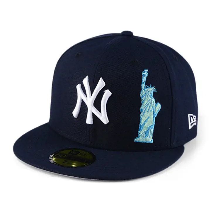 CASQUETTE 59FIFTY NEW YORK YANKEES MLB CITY DESCRIBE BLEU MARINE