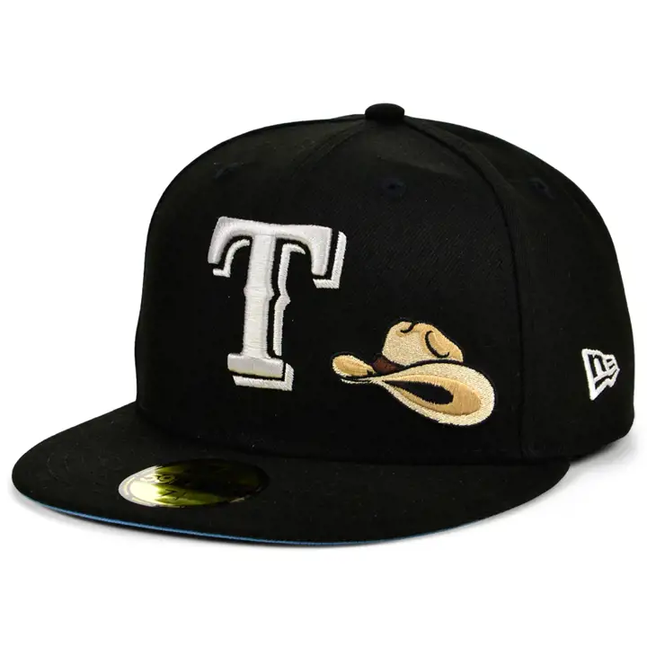 CASQUETTE 59FIFTY MLB TEXAS RANGERS blc/blcl