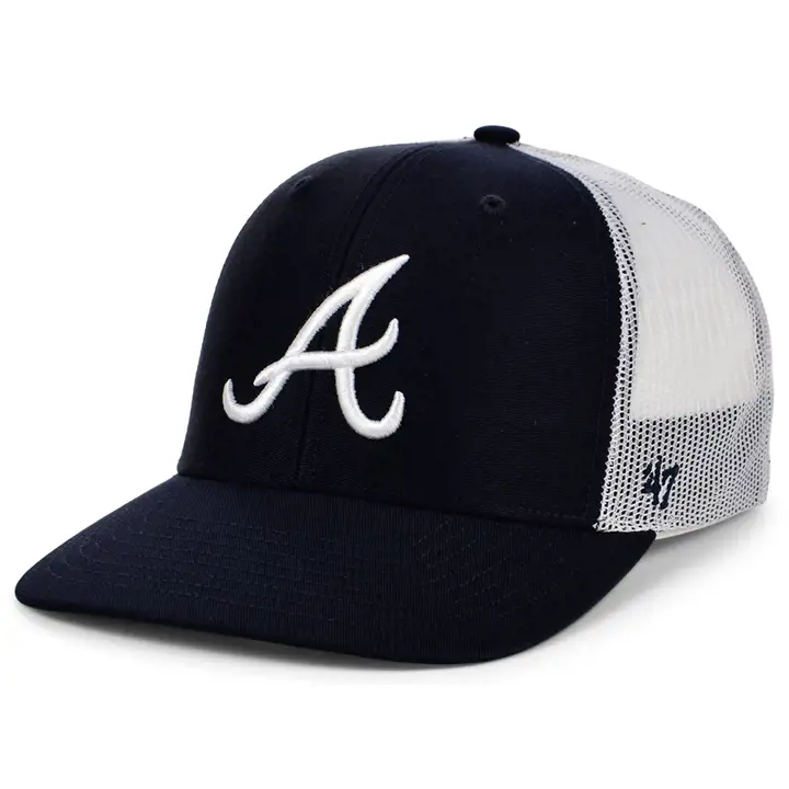 Casquette filet '47 MLB Atlanta Braves marine