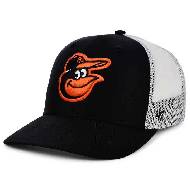 Baltimore Orioles MLB '47 Casquette Trucker noire