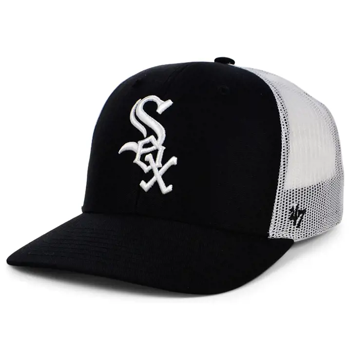 Casquette Trucker '47 MLB Chicago White Sox noire