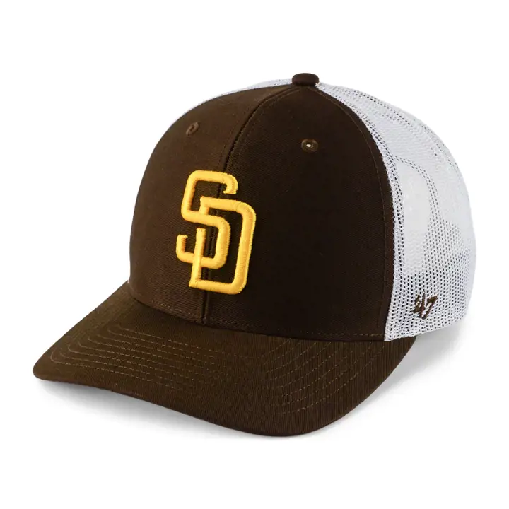 San Diego Padres MLB Casquette Trucker '47 marron