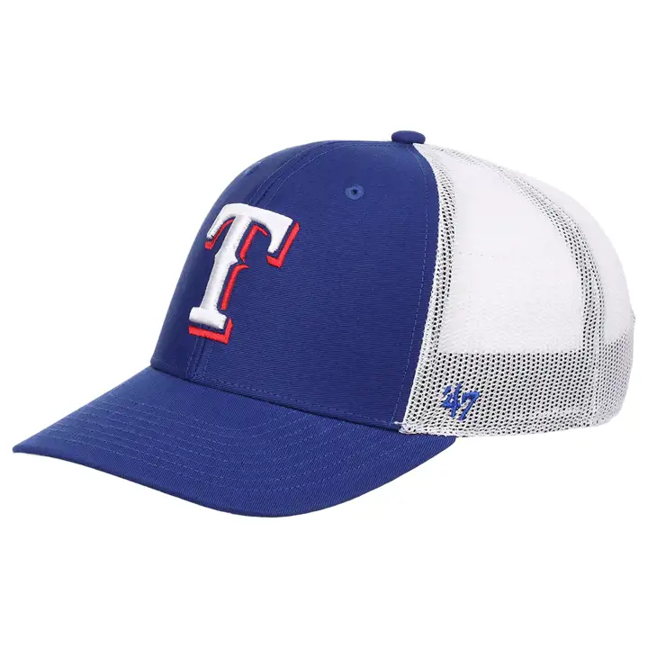 Casquette trucker MLB '47 des Texas Rangers rbl