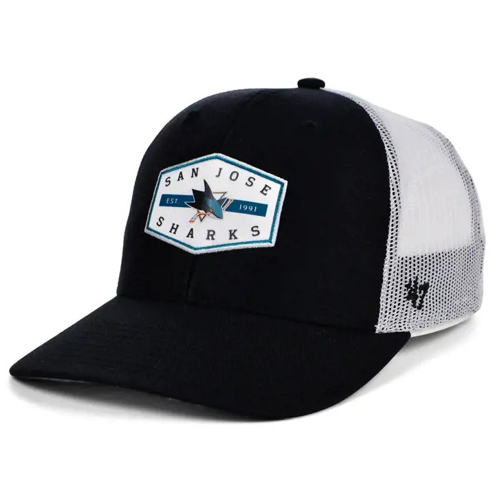 Camionneur blc/noir San Jose Sharks LNH