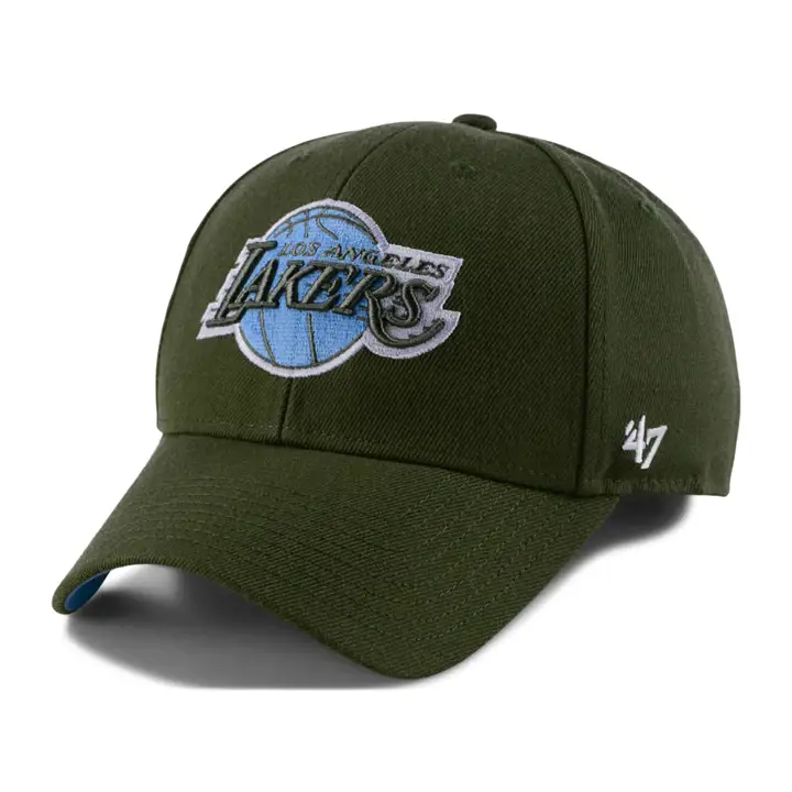 Casquette MVP des Los Angeles Lakers, Champion NBA, écusson latéral '47 olv
