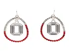 Crystal Loop Earrings