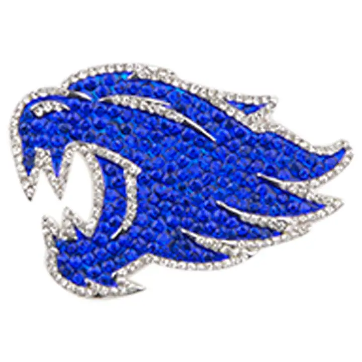 Kentucky Wildcats Logo en cristal Épingle bleu/arg.