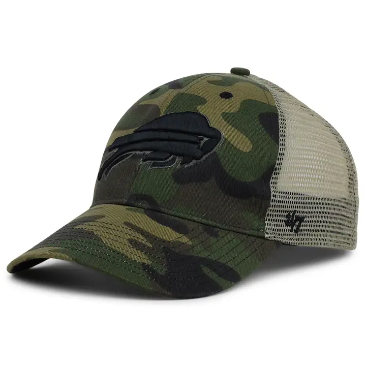 Casquette MVP Branson Mesh camo/kaki NFL des Buffalo Bills de '47