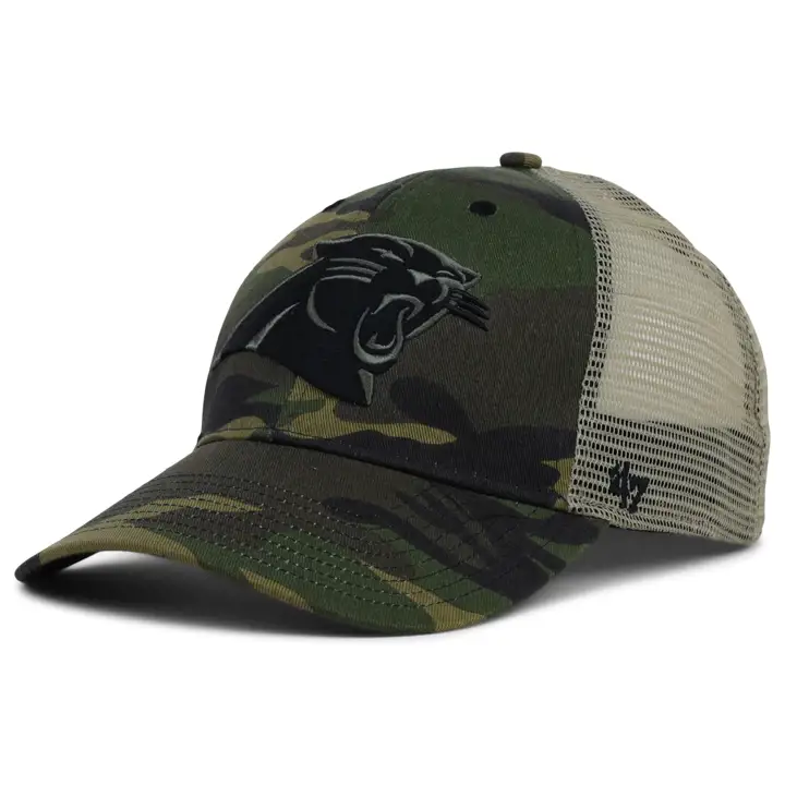 Casquette Carolina Panthers NFL '47 Branson Mesh MVP camouflage/kaki