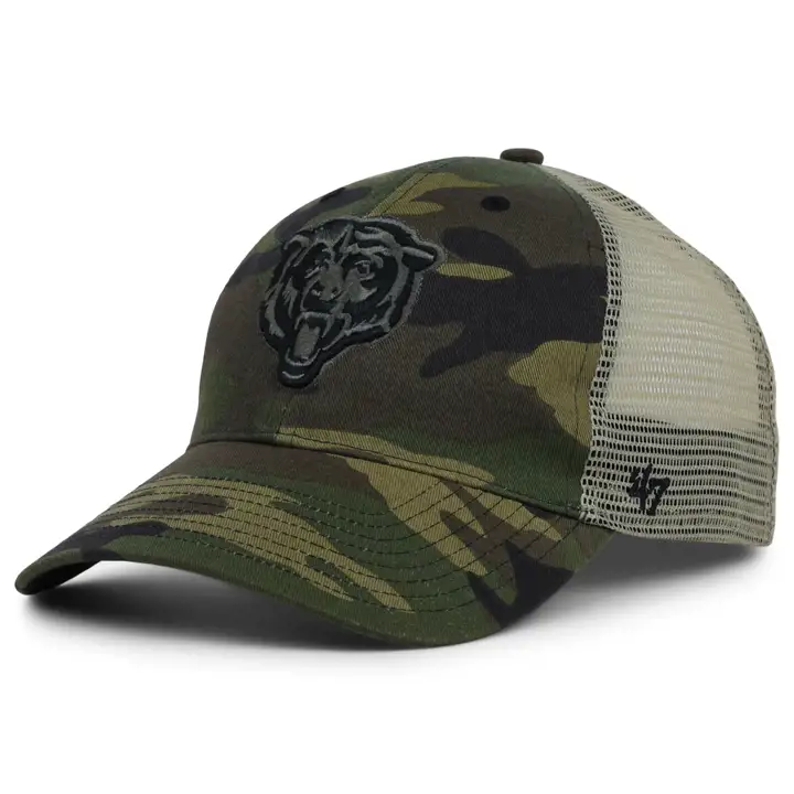 Casquette de baseball Chicago Bears NFL '47 Branson Mesh MVP camouflage/kaki