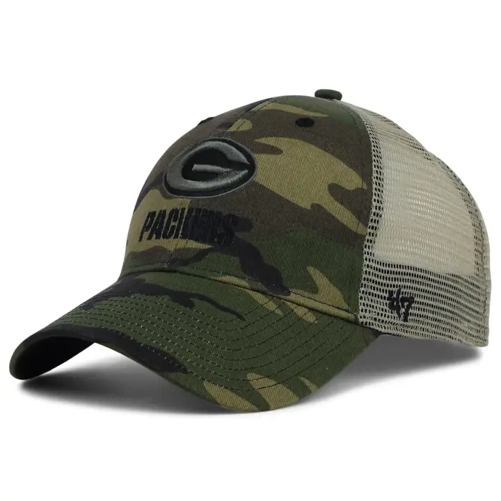 Casquette Green Bay Packers NFL '47 Branson Mesh MVP camouflage/kaki