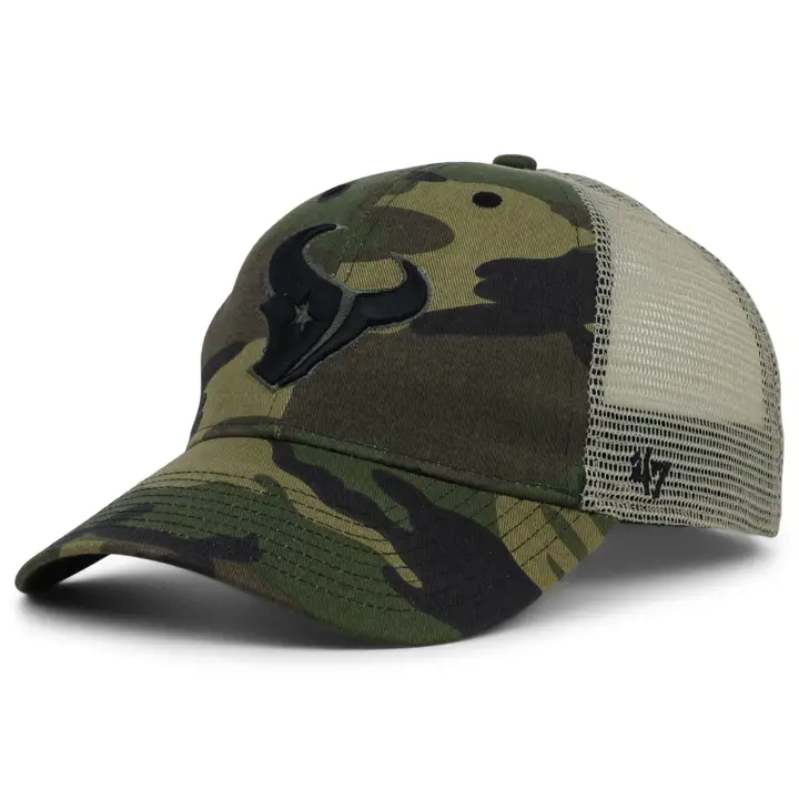 Houston Texans NFL '47 Branson Mesh MVP camouflage/kaki
