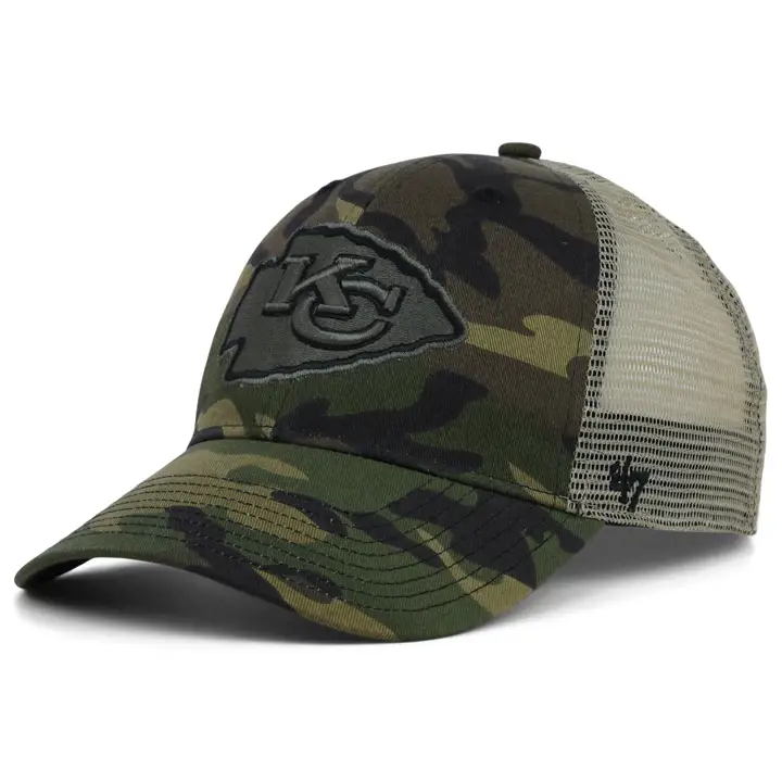 Casquette Kansas City Chiefs NFL '47 Branson Mesh MVP camouflage/kaki