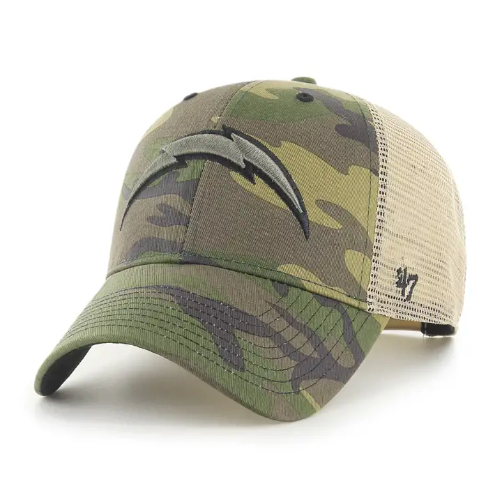 Los Angeles Chargers NFL '47 Branson Mesh MVP camouflage/kaki