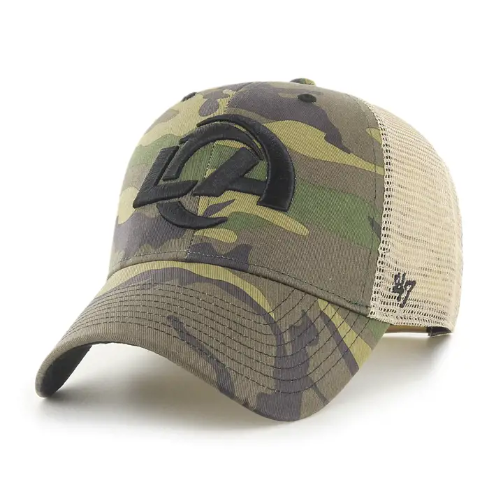 Los Angeles Rams NFL '47 Branson Mesh MVP camouflage/kaki