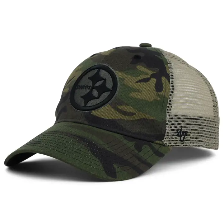 Pittsburgh Steelers NFL '47 Branson Mesh MVP camouflage/kaki