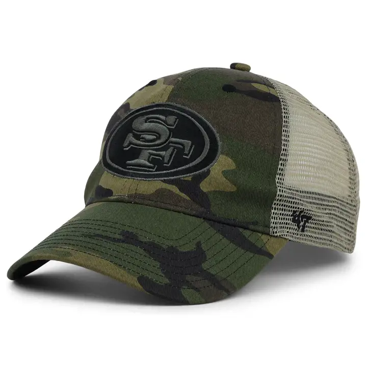 San Francisco 49ers NFL '47 Branson Mesh MVP camouflage/kaki