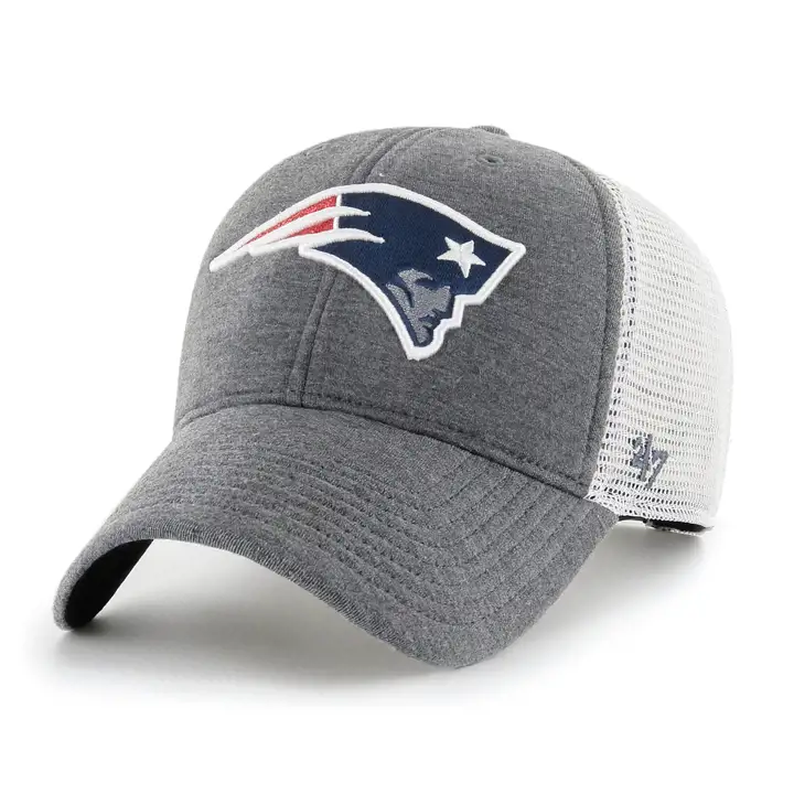 New England Patriots NFL Femme Casquette Trucker à Paillettes Charcoal