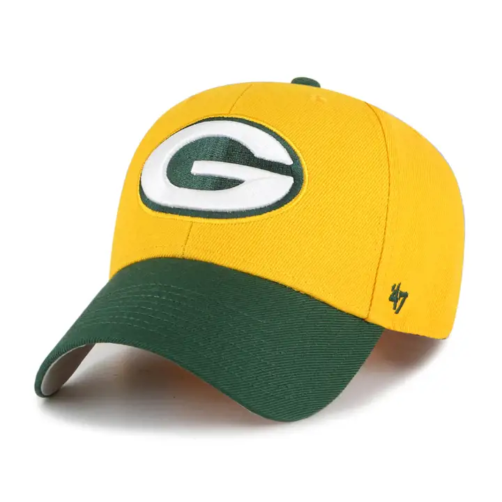 Casquette '47 MVP Green Bay Packers NFL SB avec patch latéral vert/vert foncé