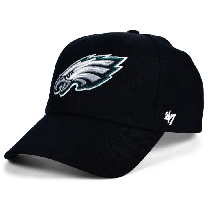 Philadelphia Eagles NFL SB Écusson latéral '47 MVP noir