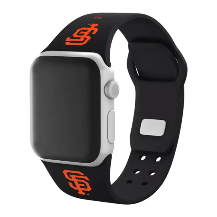Bracelet en silicone San Francisco Giants noir