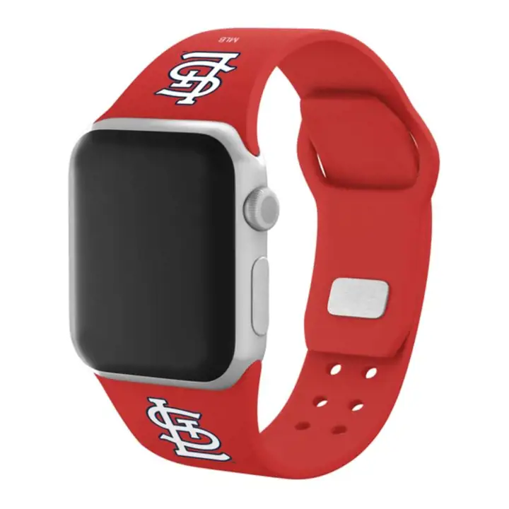 Bracelet en silicone rouge St. Louis Cardinals