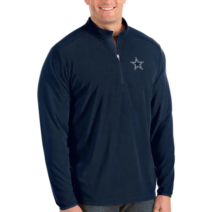 Dallas Cowboys NFL GLACIER 1/4 ZIP Marine