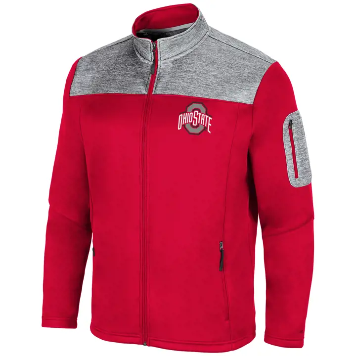 Veste Ohio State Buckeyes NCAA Third Wheel FZ 21 Rouge