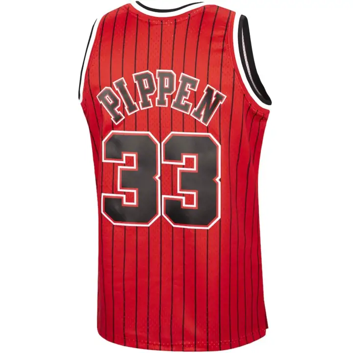 Maillot jeune Chicago Bulls NBA Reload Collection Pippen Rouge