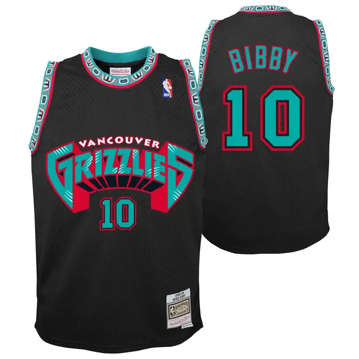 Maillot Jeunesse Bibby Collection Reload NBA Vancouver Grizzlies