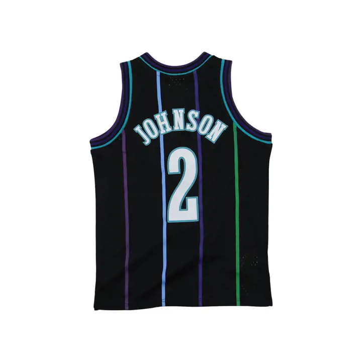 Maillot Enfant Charlotte Hornets NBA Reload Collection Johsnon