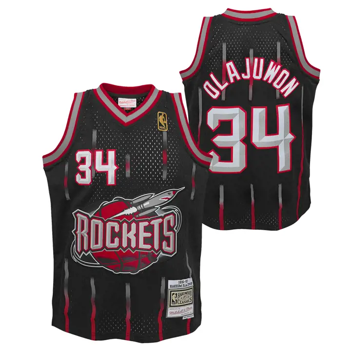 Maillot jeune Hakeem Houston Rockets NBA Reload Collection bl