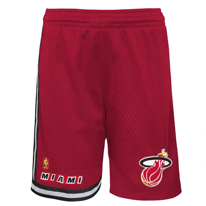Short de basket NBA Youth Swingman HEAT rouge