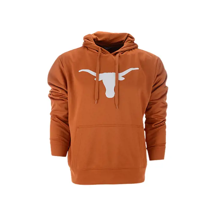 Sweat à capuche en polyester à grand logo NCAA Texas Longhorns Tex Org