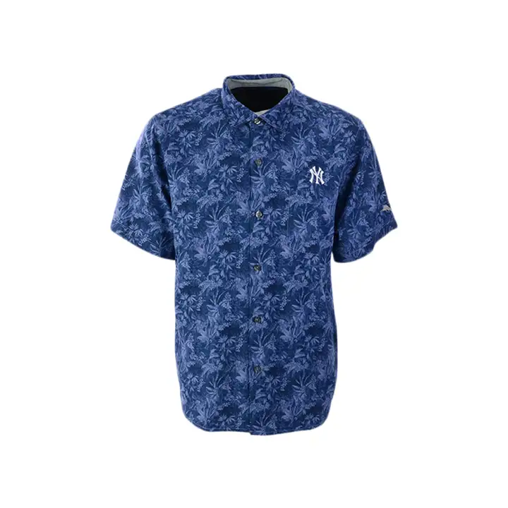 Nouvelle chemise hawaïenne MLB Tommy Bahama New York Yankees