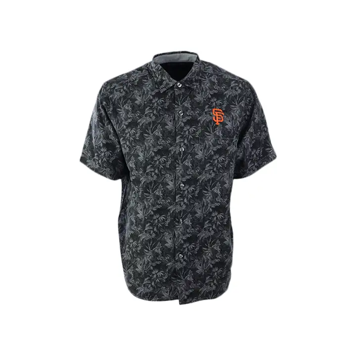 Chemise Tommy Bahama Jungle Floral Camp MLB des Giants de San Francisco