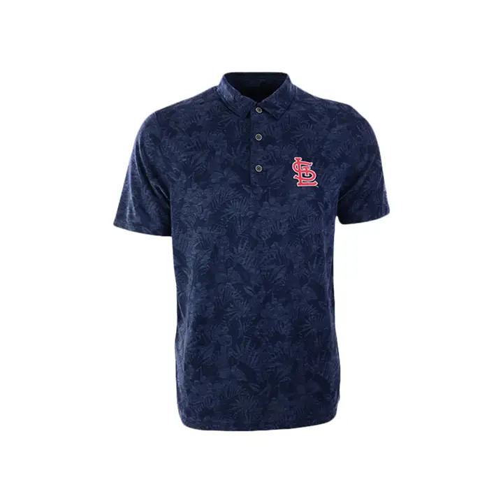 Polo Tommy Bahama Palms St. Louis Cardinals MLB Marine