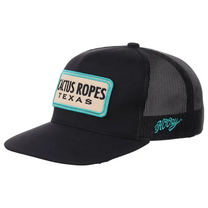 HOOey Cactus Ropes noir/turquoise